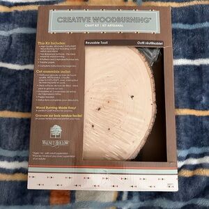 Creative Woodburning Craft Kit